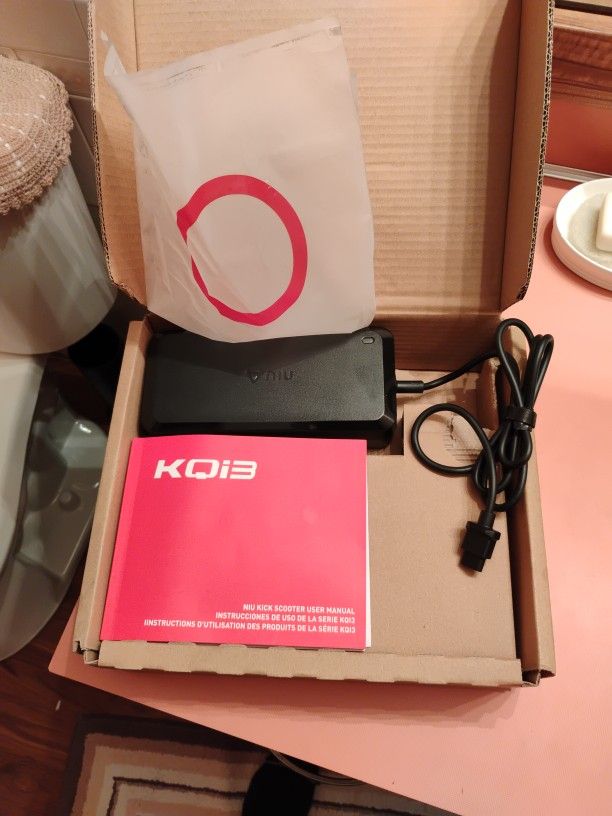 NIU KQI3 And KQI2 Charging Cord