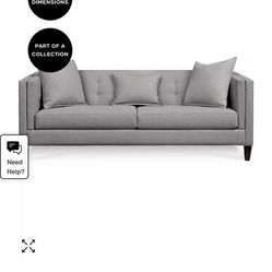 Grey Couch 