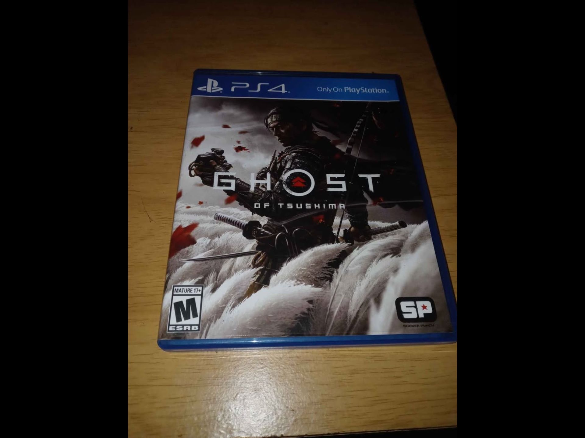 ghost of tsushima for ps4