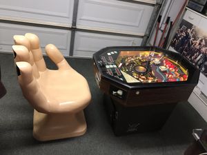 Foxy Lady Cocktail Arcade Pinball And Chair For Sale In Colton Ca Offerup