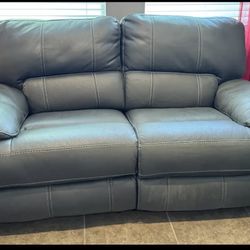 Charcoal Power Loveseat and Recliner