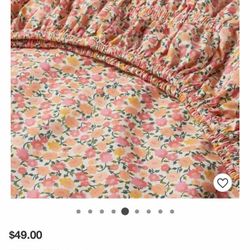Bed Sheets! Full Set Floral Print
