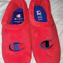 Red Champion Slippers