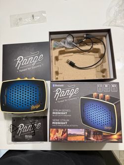 Range Tuned for Country Bluetooth speaker - $60