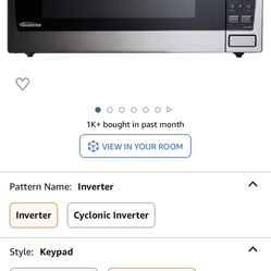 Panasonic Microwave Oven NN-SN686S Stainless Steel Countertop