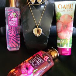Bath And Body Works Gift Set/jewelry Set