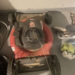 Lawnmower  And Weed Trimmer