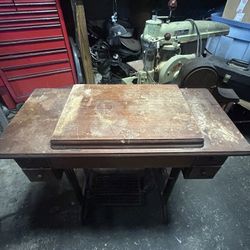Antique Singer Sewing Machine 