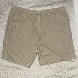 XL Tan Drawstring Shirts