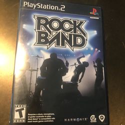 Rockband PS2 CIB Tested