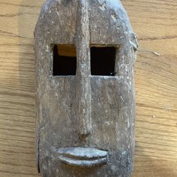 African Face Mask Hand Carving L:9