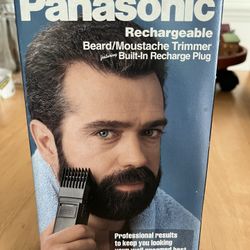 Panasonic Rechargeable Beard/Mustache Trimmer 