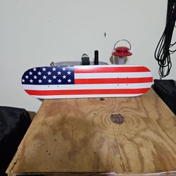American Flag Skateboard Deck