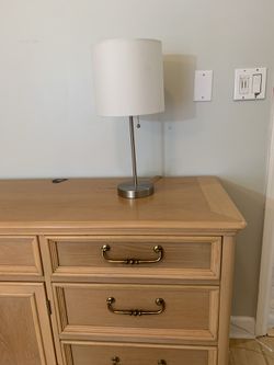 Modern white lamp