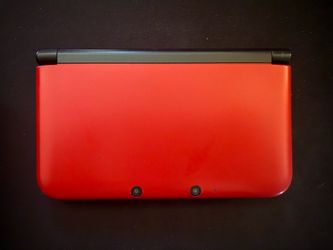 Nintendo 3DS XL Red Handheld Console