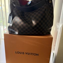 Authentic Louis Vuitton Damier Ebene Graceful MM