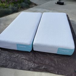 Casper-  Snow - Split King Mattress 