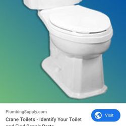 Toilet's used but inspected and clean, standard height