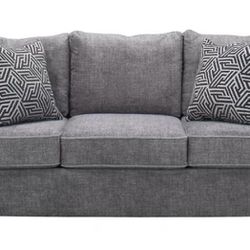 Beautiful Sofa w/ 4 Accent Pillows - LIKE NEW