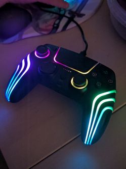 Pack of 2 - Wireless Controller for P4 with LED Lighting, Remote Control for P4 with Double Shock, Six-Axis Sensor