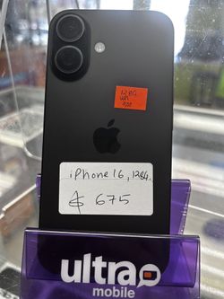 Iphone 16 128gb Unlocked Sold With Store Warranty And Receipt 