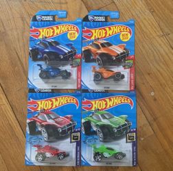 Rocket League Octane Hot Wheels - Full Set