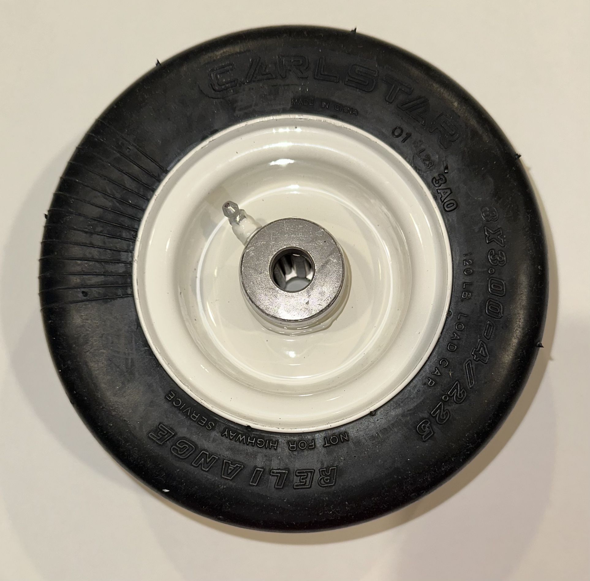 Solid Rubber Wheel 1pk