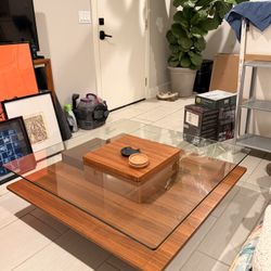 Artavis Glass Top Coffee Table by Wade Logan