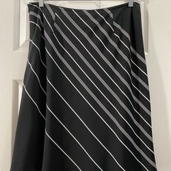 APOSTROPHE Gorgeous Black/White Women’s Skirt Sz 14 
