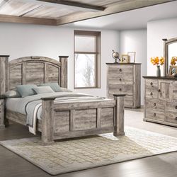 4 Pc Queen Bedroom Set 