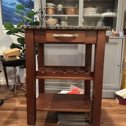 Granite Kitchen Cart