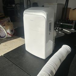 Portable Single Pipe Air Conditioner with Remote