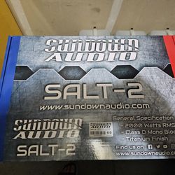 Sundown Salt Amplifier 2k