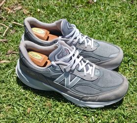 New Balance 990v6 Mens Size 13 EE Made In USA Gray/White Sneakers M990GL6