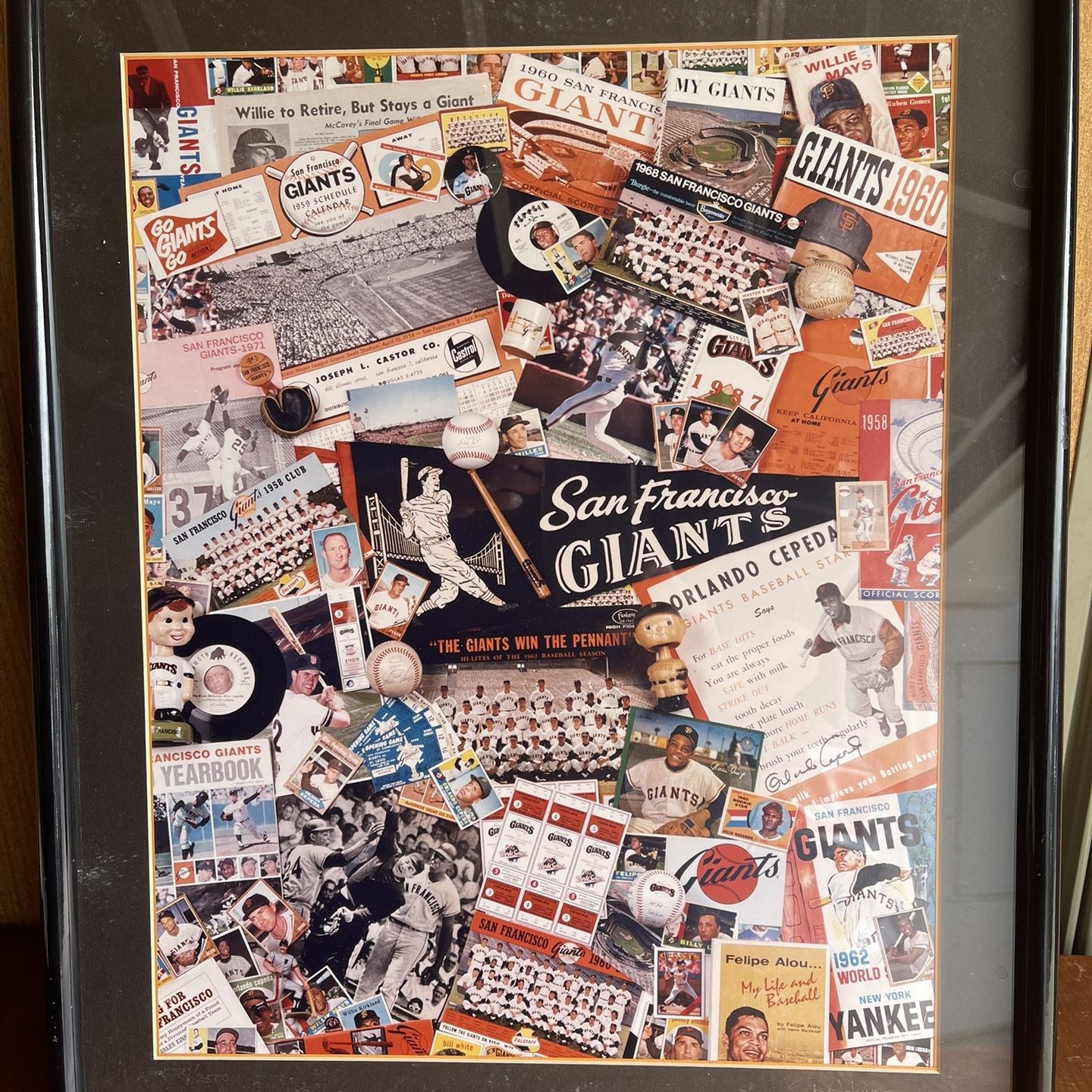 1962 San Francisco Giants Art