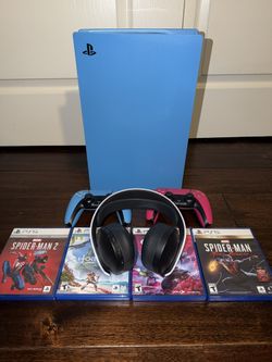 PS5 Bundle (Console + Headset + 2 Controllers + 4 Games)