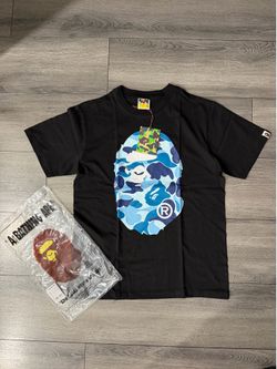 BAPE A Bathing Ape Camo Big Ape Head Tee