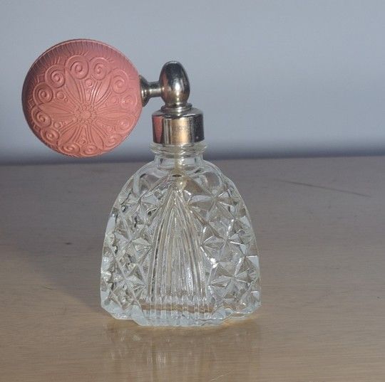 Vintage Glass Atomizer Perfume Bottle
