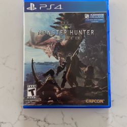 Monster Hunter World PS4 