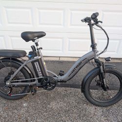 HITWAY Electric Bike 20" Fat Tire Folding Bike
