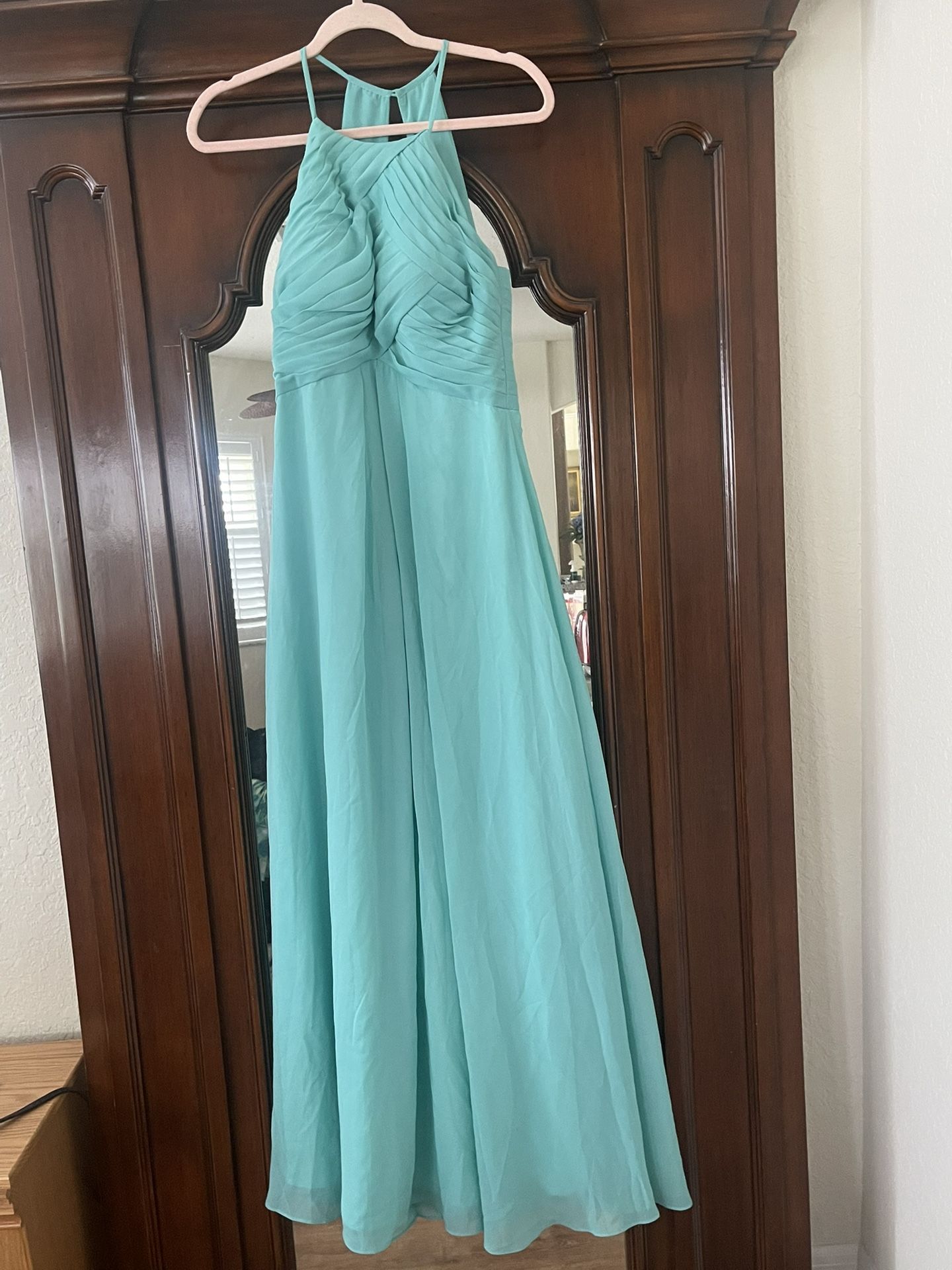 Aw Bridal Light Blue Size S 4 Prom Party Formal Dress
