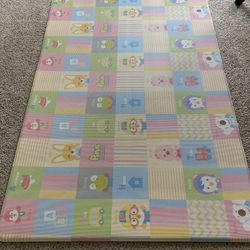 LG Brand Large Pororo Kid Child Play Area Double Sided High Quality Foam Mat / Pad