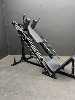 NEW LEG PRESS HACK SQUAT EXERCISE GYM MACHINE - FREE DELIVERY