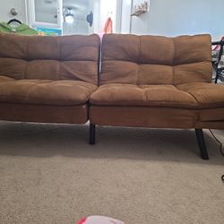 Futon-Couch-Fold Down Bed
