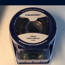 Blaupunkt 0 Gauge Amplifier Wiring Kit 