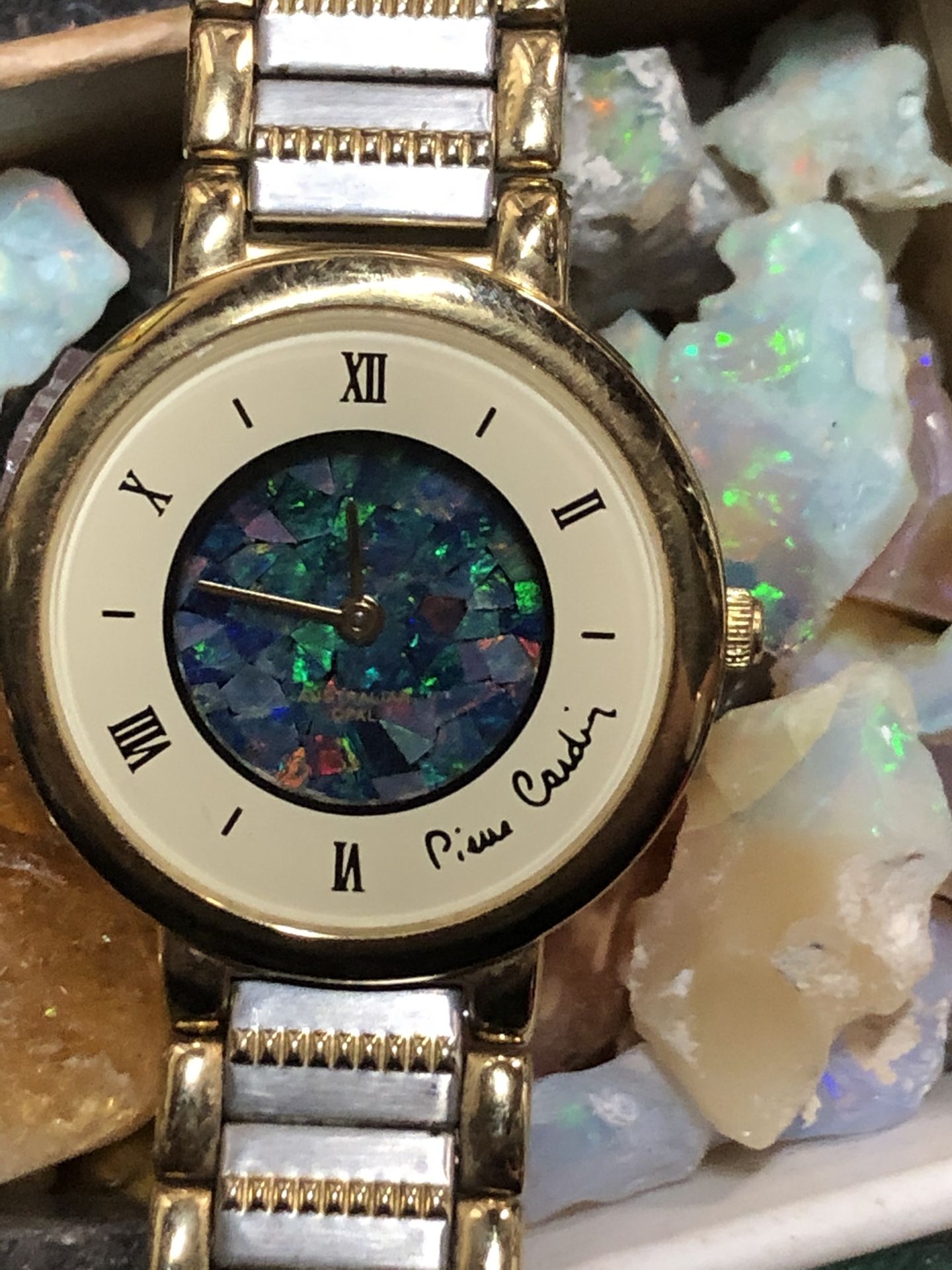 Australian Opal Pierre Cardin Watch
