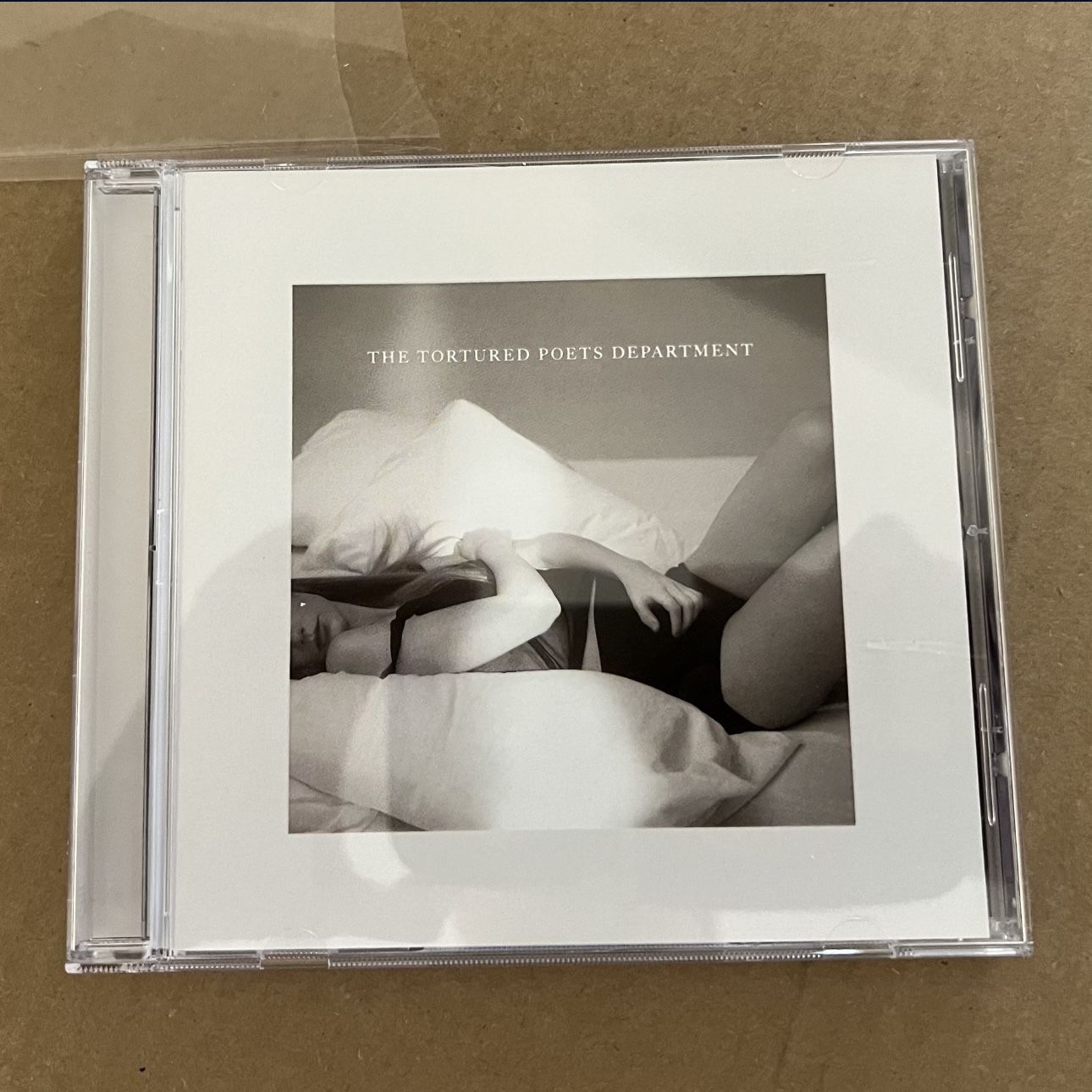 Taylor Swift The Tortured Poets Department CD With Hand Signed Photo