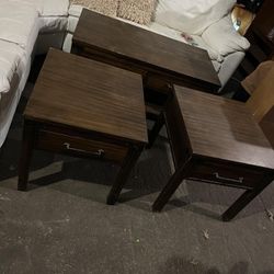 Coffee And End Table 