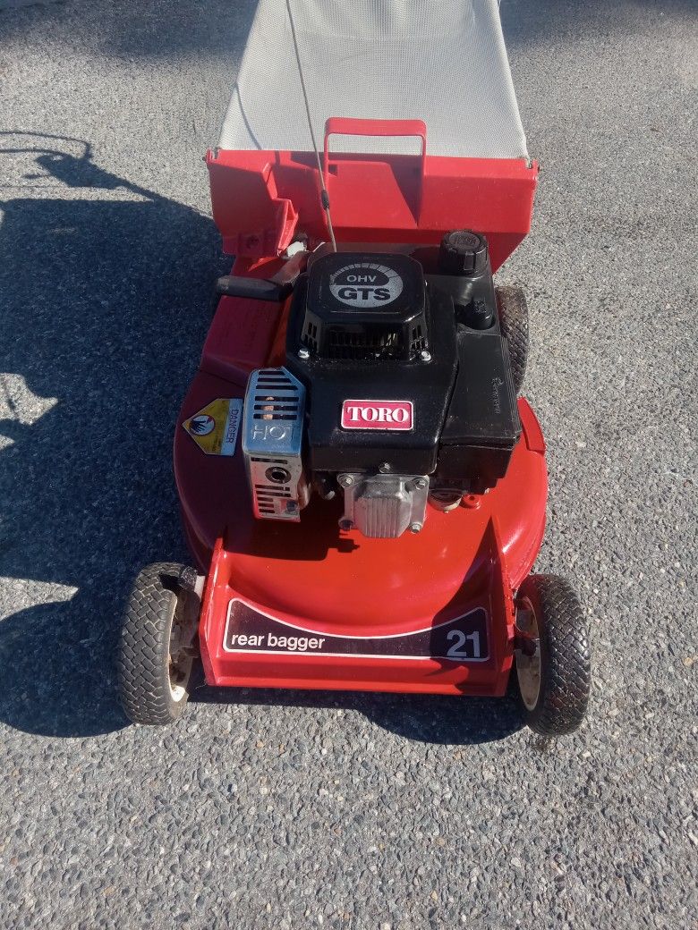 Toro Push Mower Built To Last