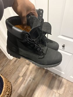 Black Timberland Boots